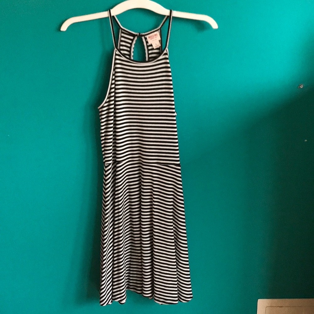 NWOT Mossimo Black & White Striped Dress